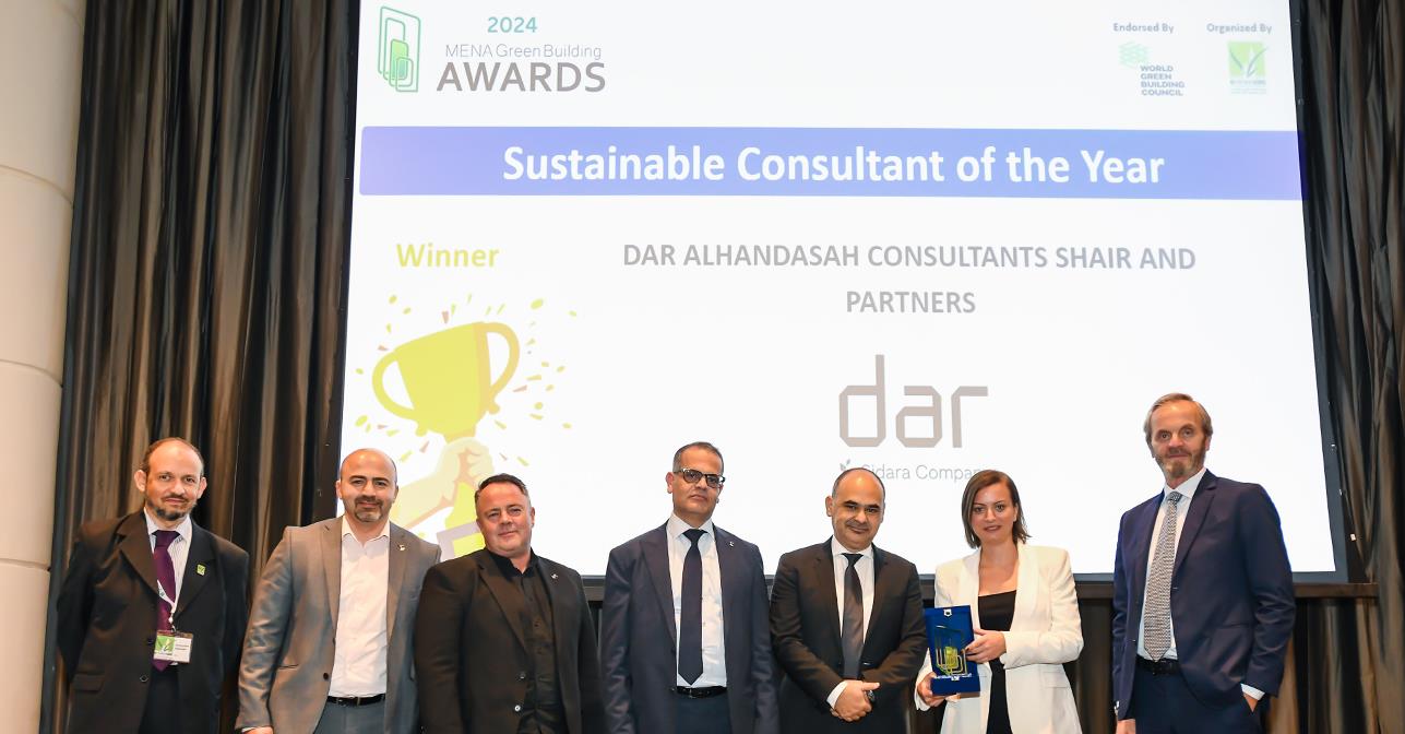 Dar named Sustainability Consultant of the Year 2024 at the MENA Green Building Awards 